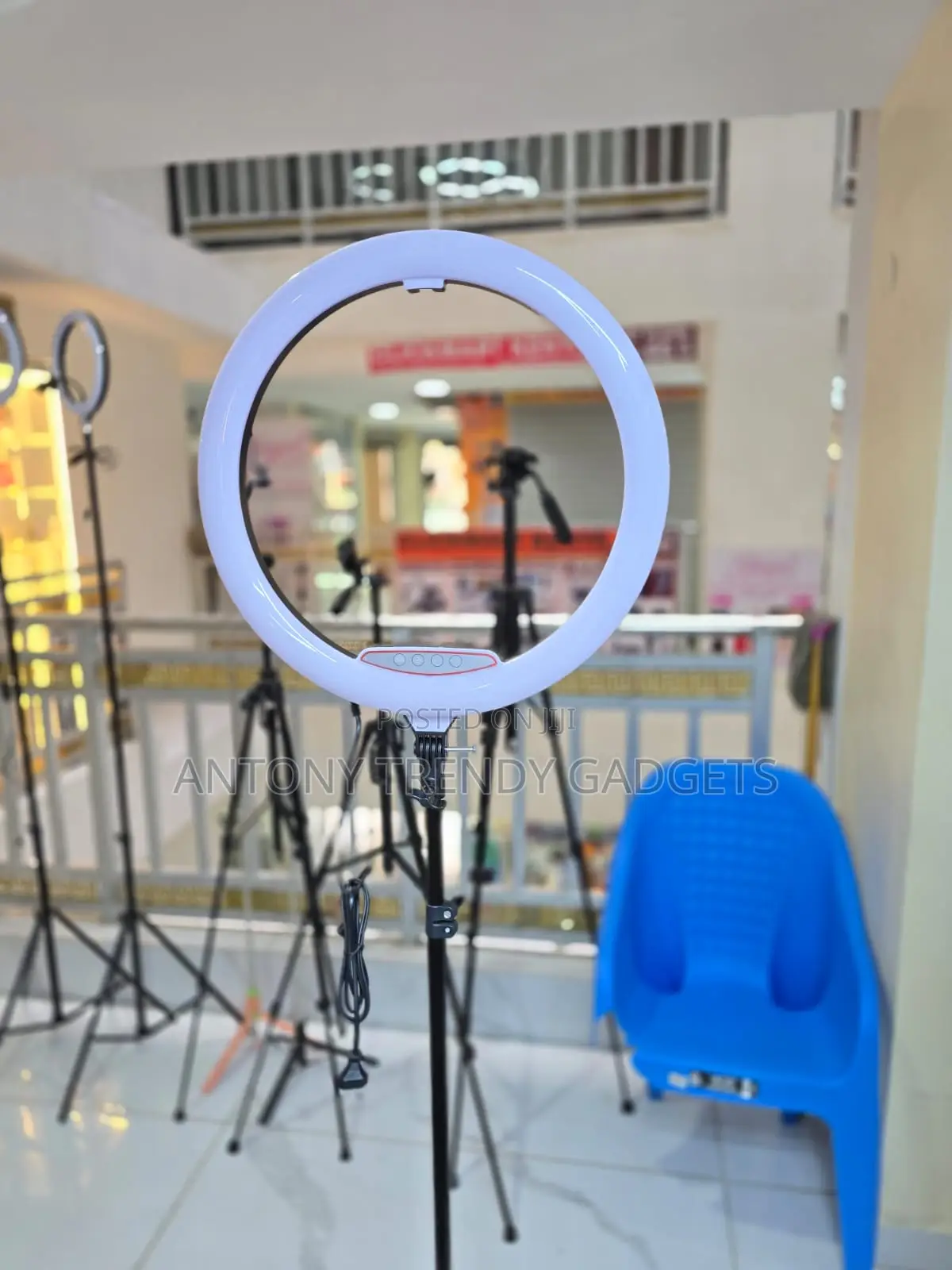 LJJ-45 Ring Light With Tripod Stand for Content Creation