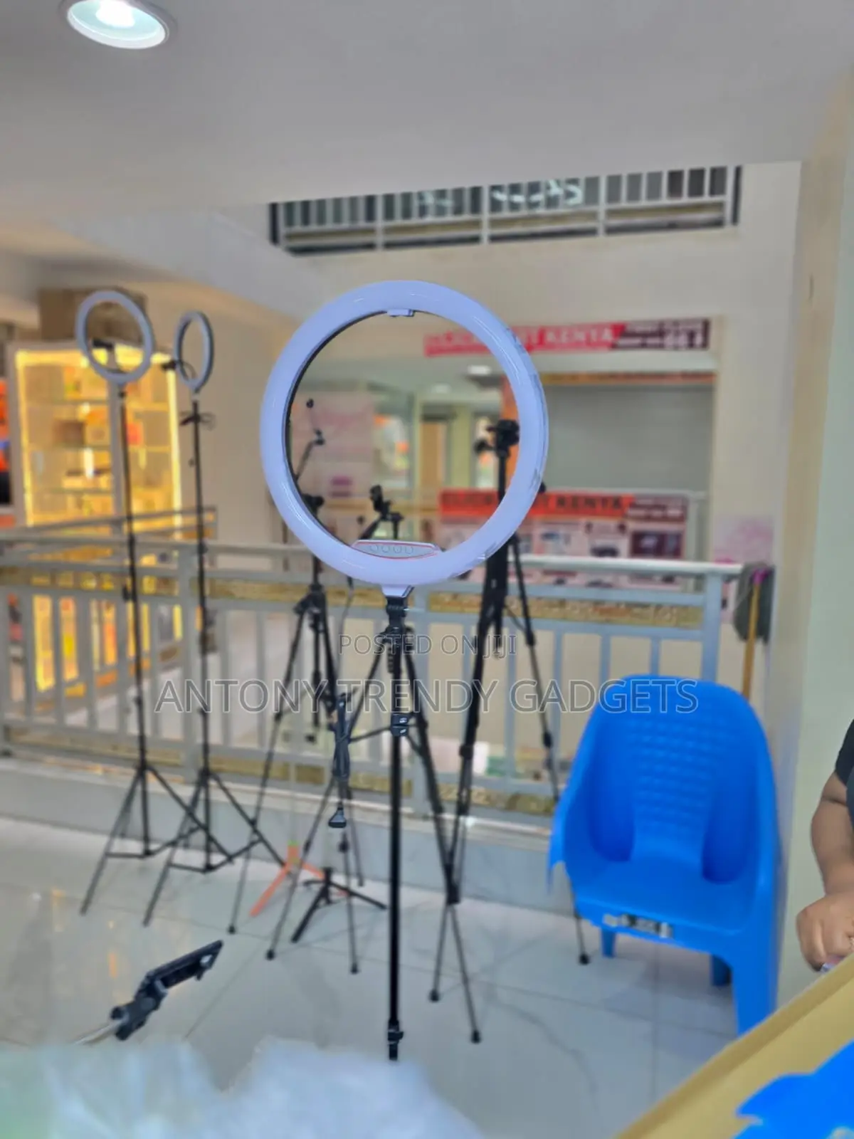 LJJ-45 Ring Light With Tripod Stand for Content Creation