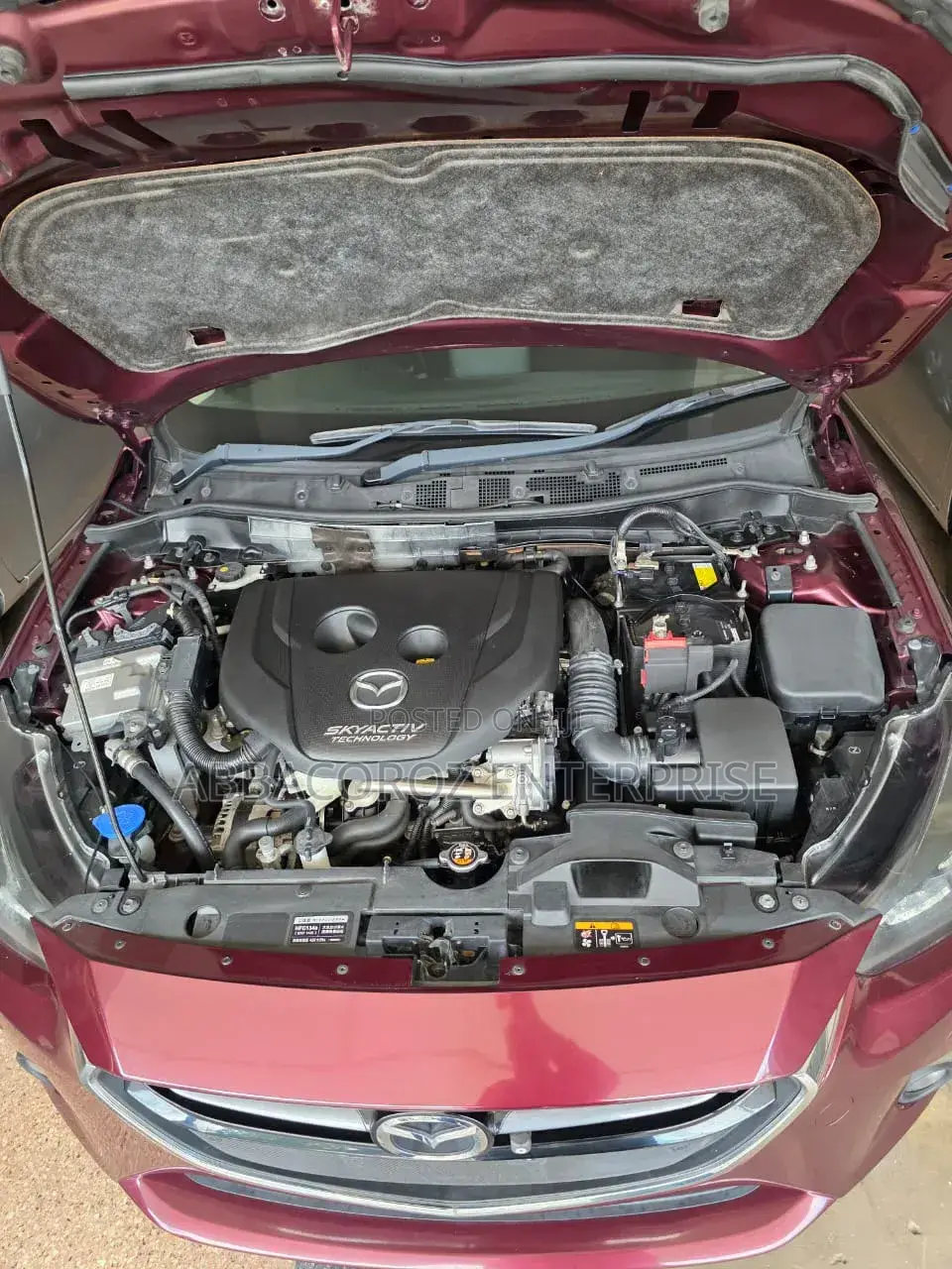 Mazda Demio 2019 Maroon