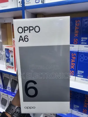 New Oppo A6 256 GB Blue