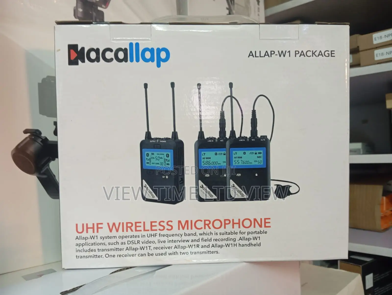 Kacallap Allap W1 Wireless Lapel Lavalier Microphone System