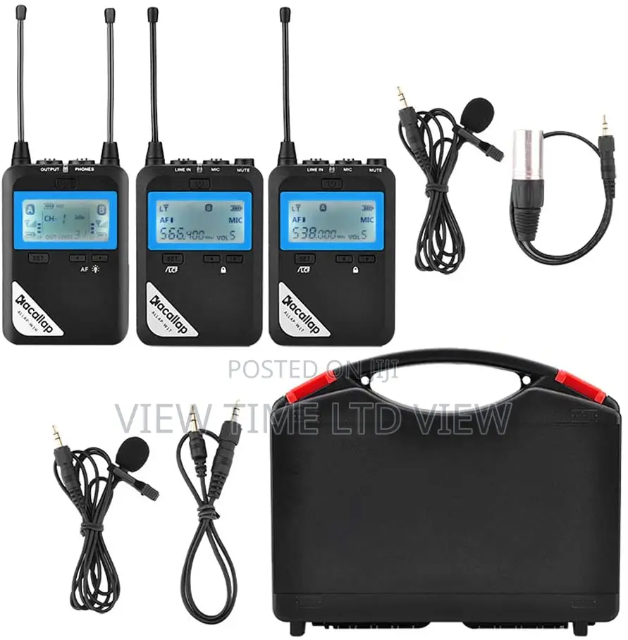 Kacallap Allap W1 Wireless Lapel Lavalier Microphone System