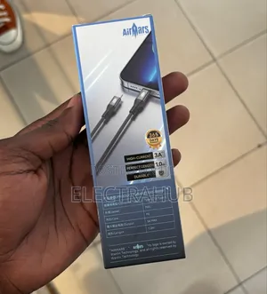 Airman’S Silcone 3a Fast Charging Cable Brand New Sealed