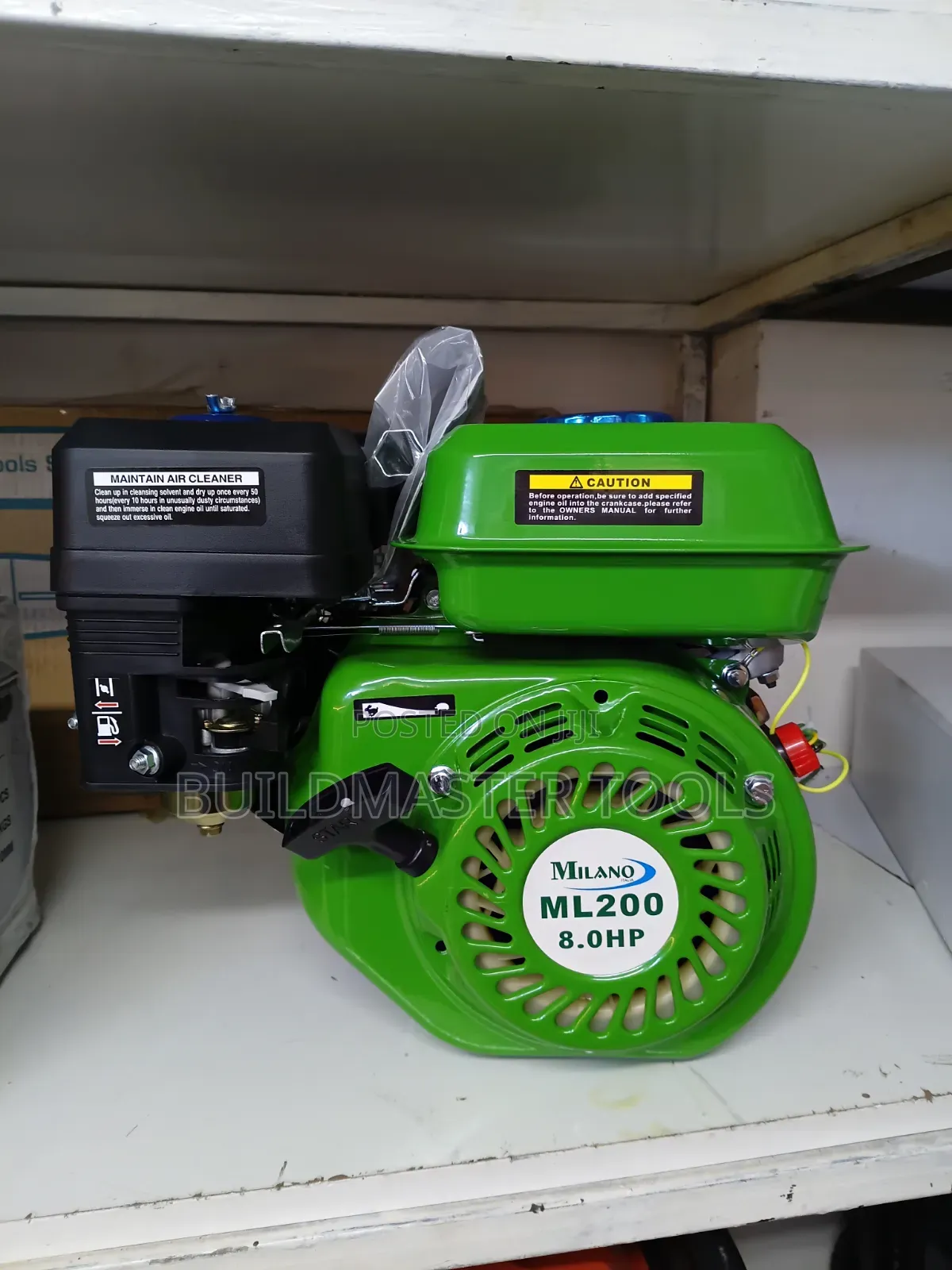 Green Milano Italia Petrol Engine