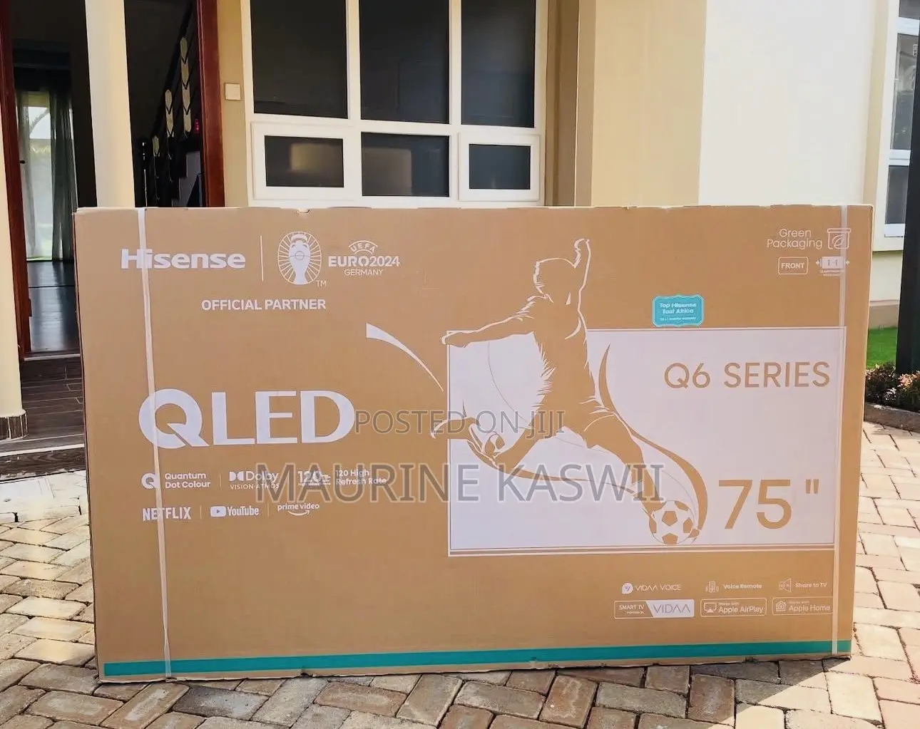 Hisense 75”Q6qken Qled Smart Tv