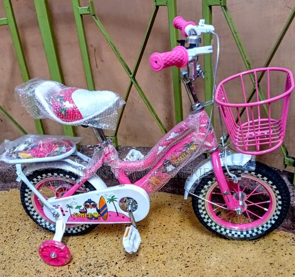 Size 12 Pink Kids Bike