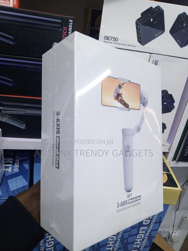 M1 Smartphone Gimbal Stabilizer for iPhone Android Phones - thumbnail 2