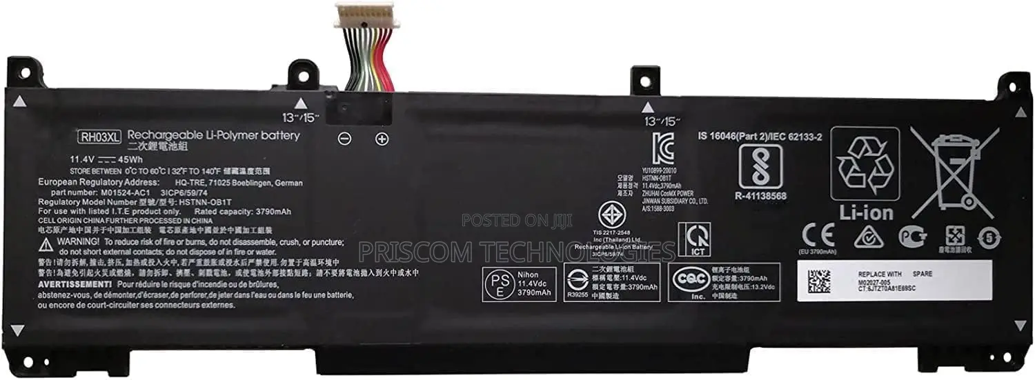 Hp Elitebook 645 650 655 G9 G10 Series Rho3xl Laptop Battery