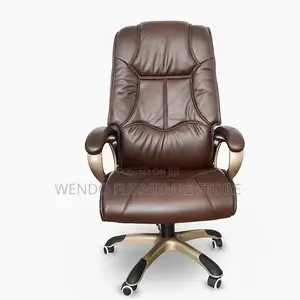 Office Chairs; Leather Executive Managers Adjustable Office Chairs