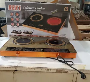 Reki Double Infrared Electric Stove Plate,Energy-Efficient Performance