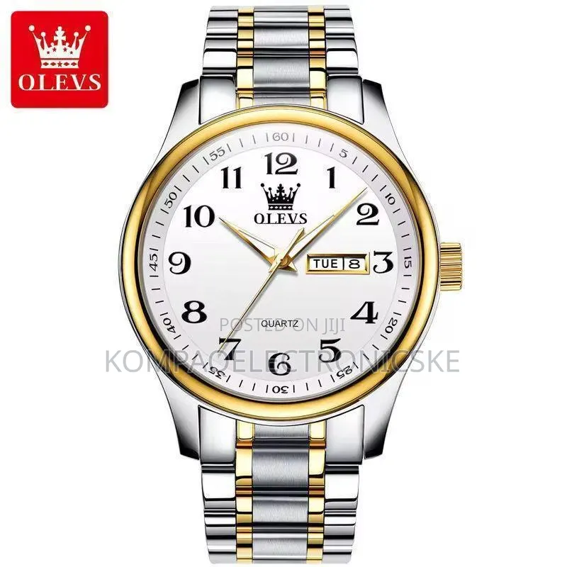 Olevs Auto Calendar Watches for Both Men Ladies Couples Sets