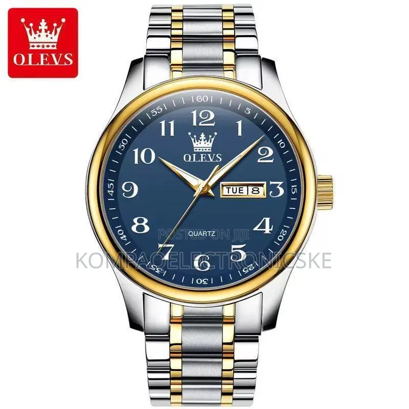 Olevs Auto Calendar Watches for Both Men Ladies Couples Sets