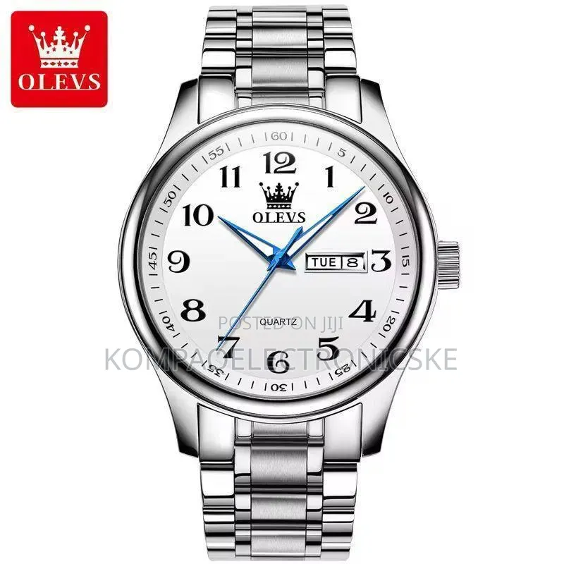 Olevs Auto Calendar Watches for Both Men Ladies Couples Sets