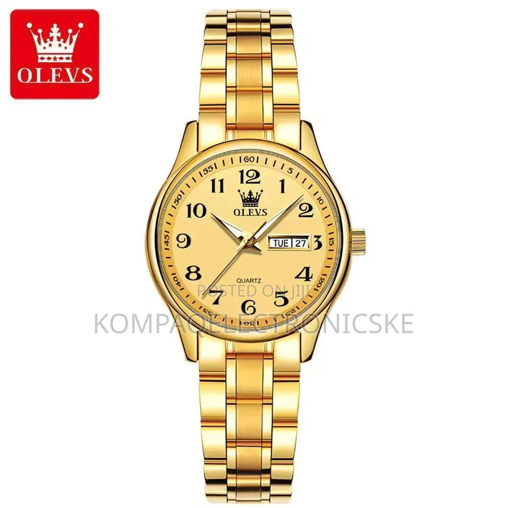 Olevs Auto Calendar Watches for Both Men Ladies Couples Sets
