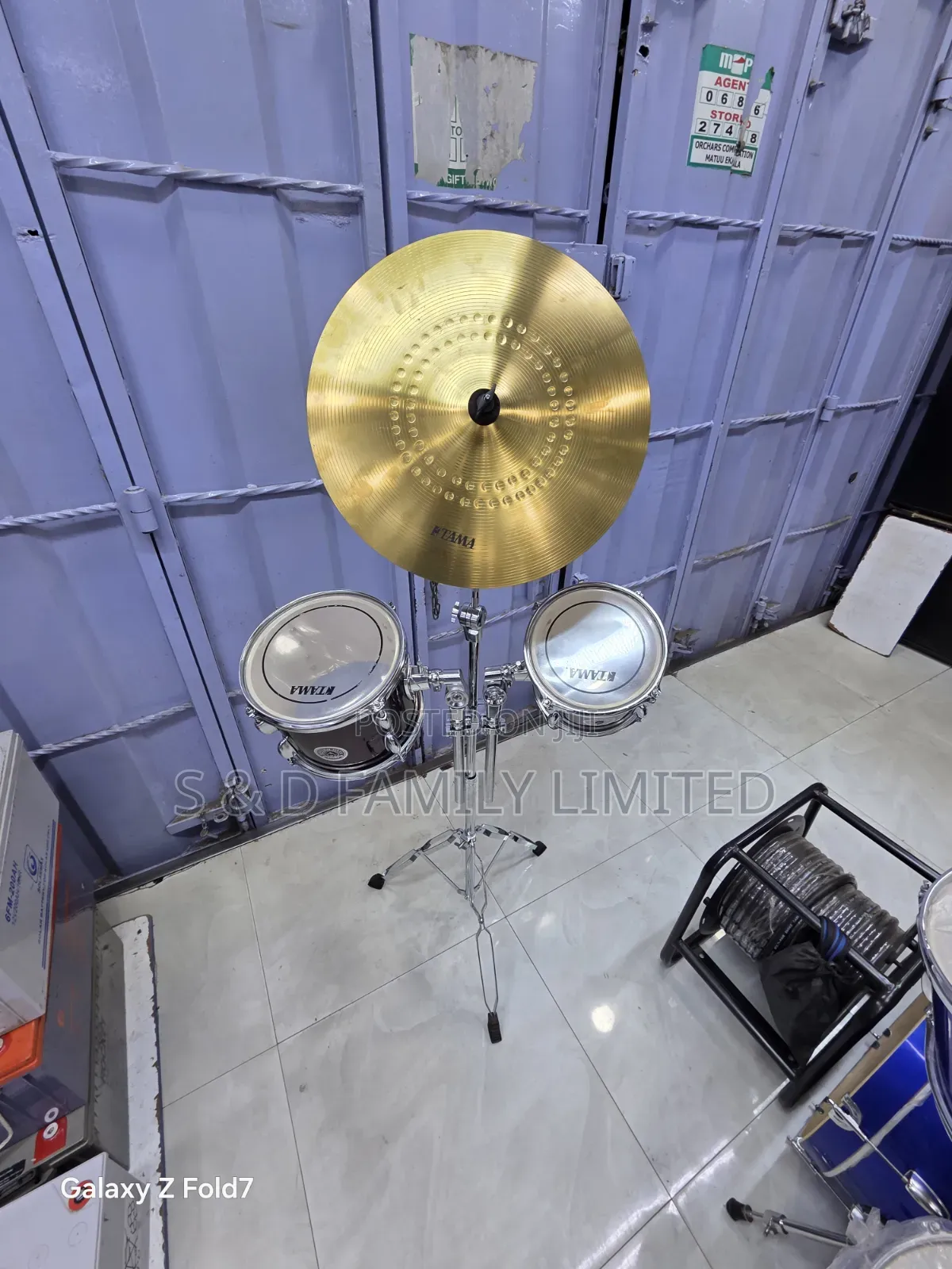 5 Piece Drumset Additional Kit to 7 Piece Drumset