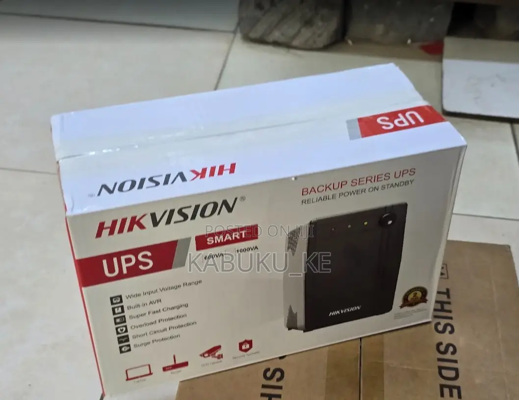 Hikvision 1000va Ups With Battery Backup Ds-Ups1000 Backup Ups