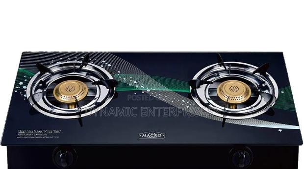 Macro Cooker Two Burner Glass Top