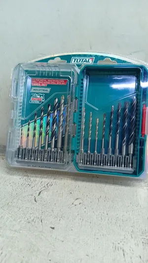 Total 16pcs Metal Wood Multifunction Drill Bits Set