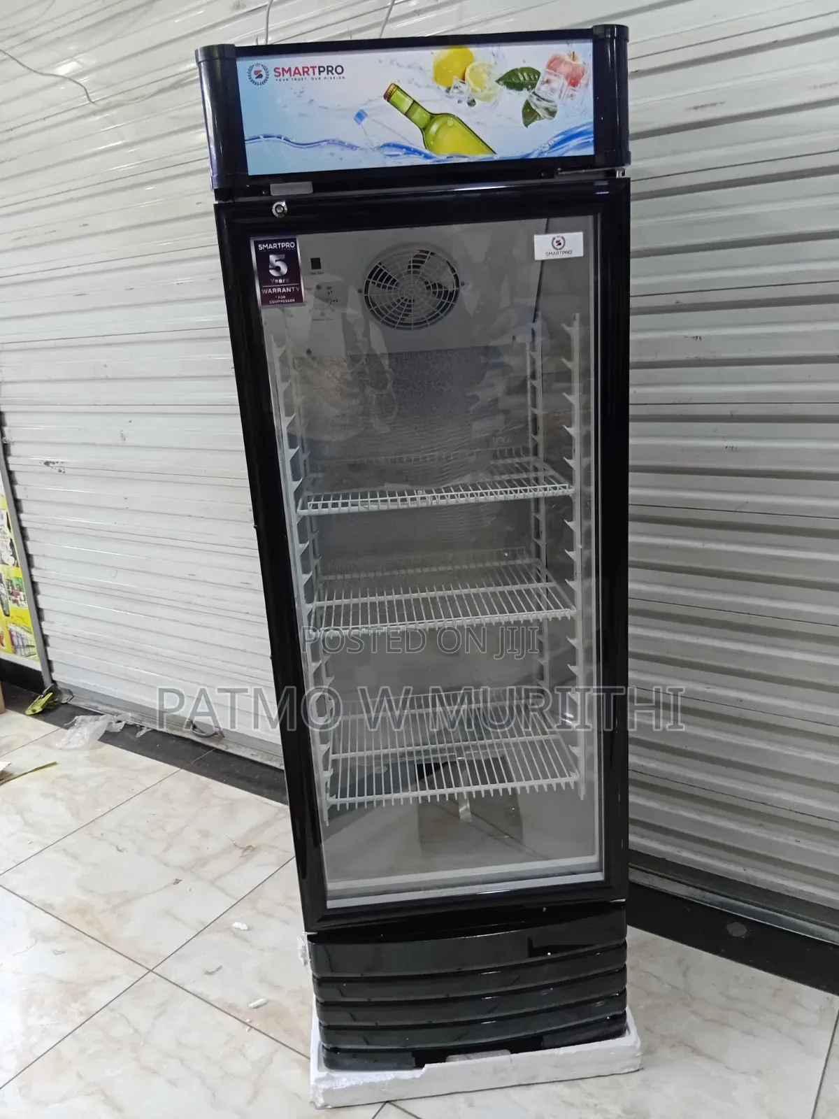 Smartpro Showcase 209 Litres Display Fridge