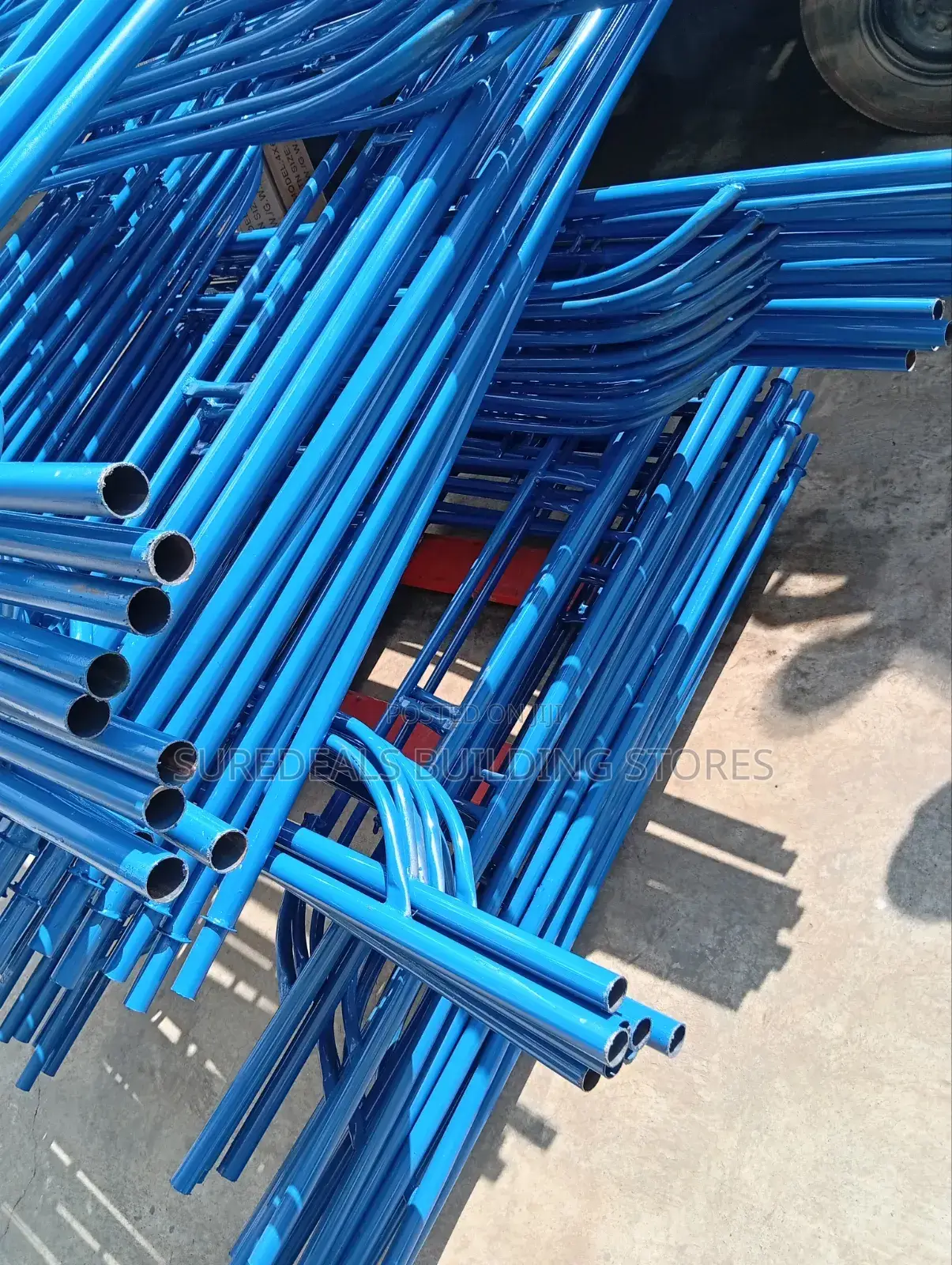 Strong Scaffolding Ladders 2m Height 1.6m Length