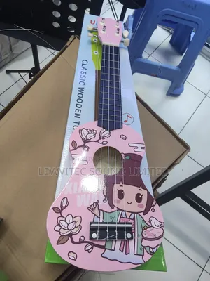 Baby Pink Guitar