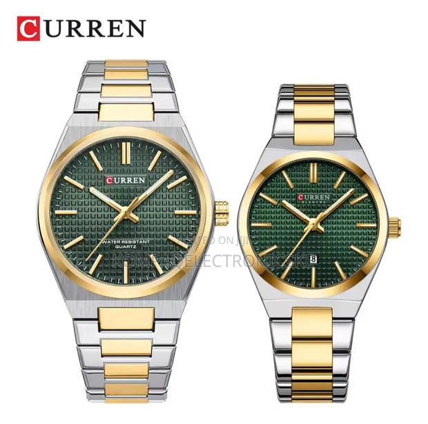 Curren Couples Set Executive Designer Fashion Watches