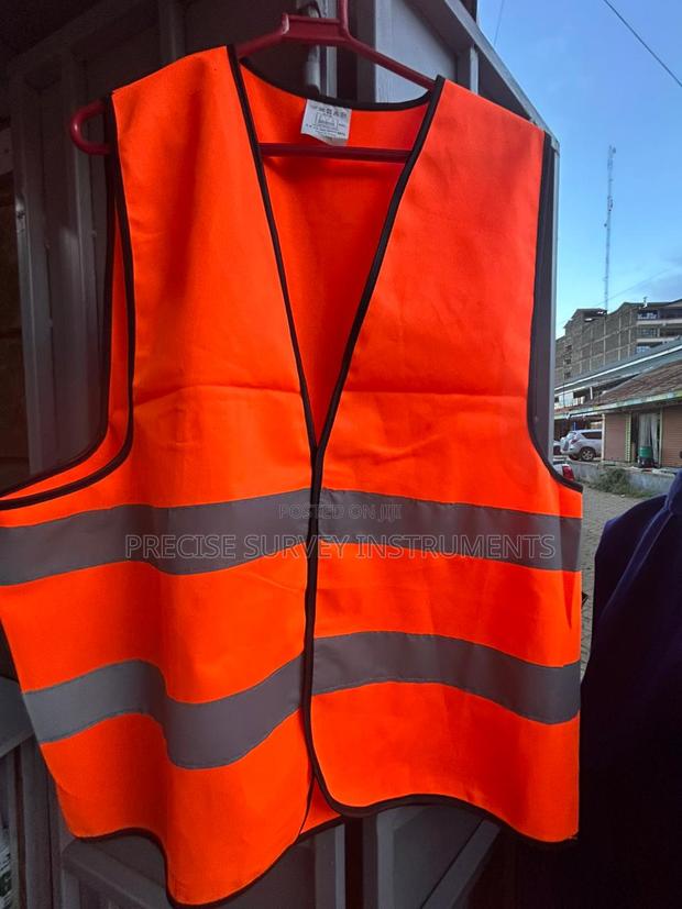 Fluorescent Reflective Work Vest For Site Staff