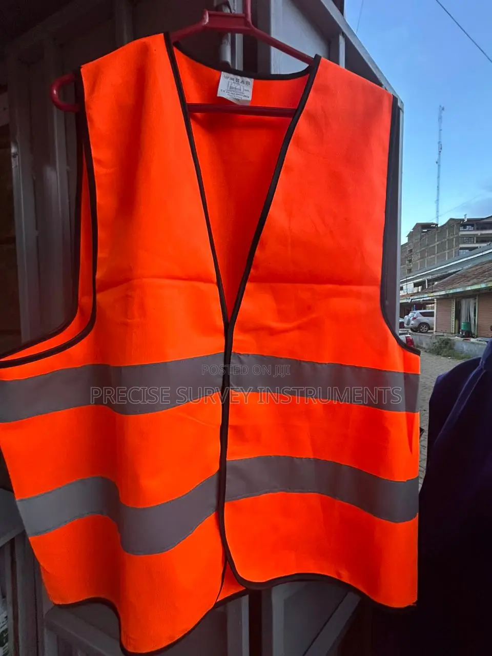 Fluorescent Reflective Work Vest For Site Staff