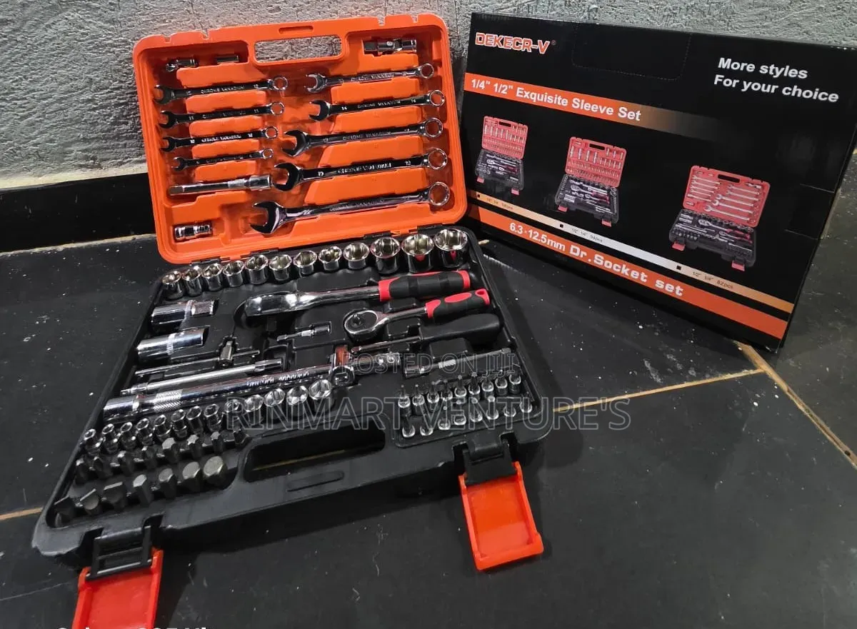 82 Pieces Socket Set/Spanner Set