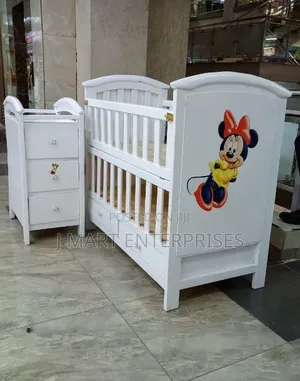 Wooden Baby Cot
