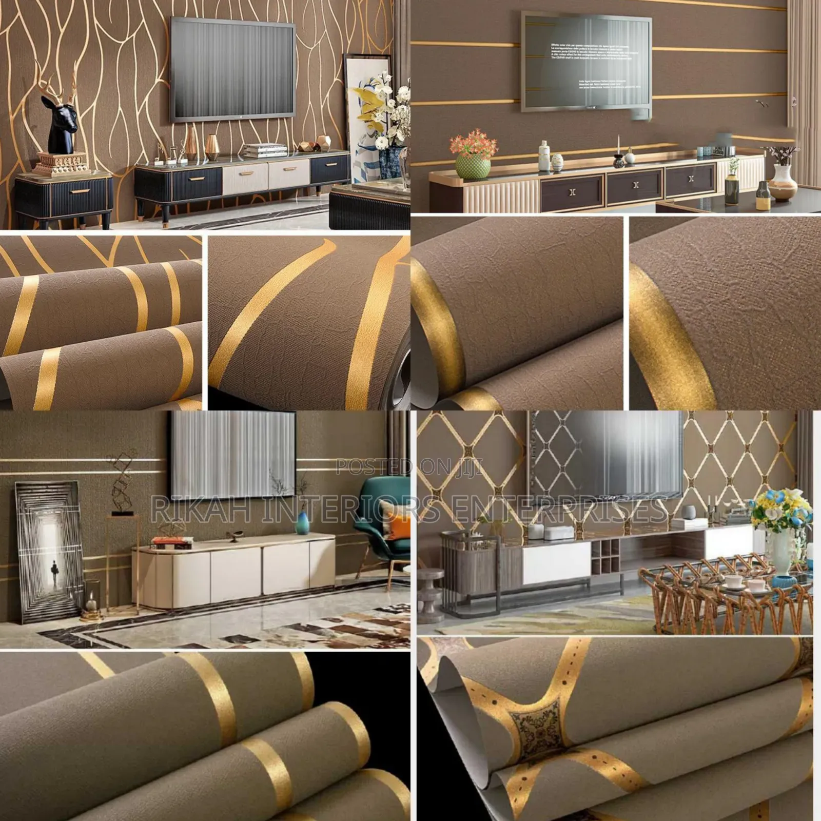 Brown Wallpaper Shades for Walls, Tv Walls , Bedroom