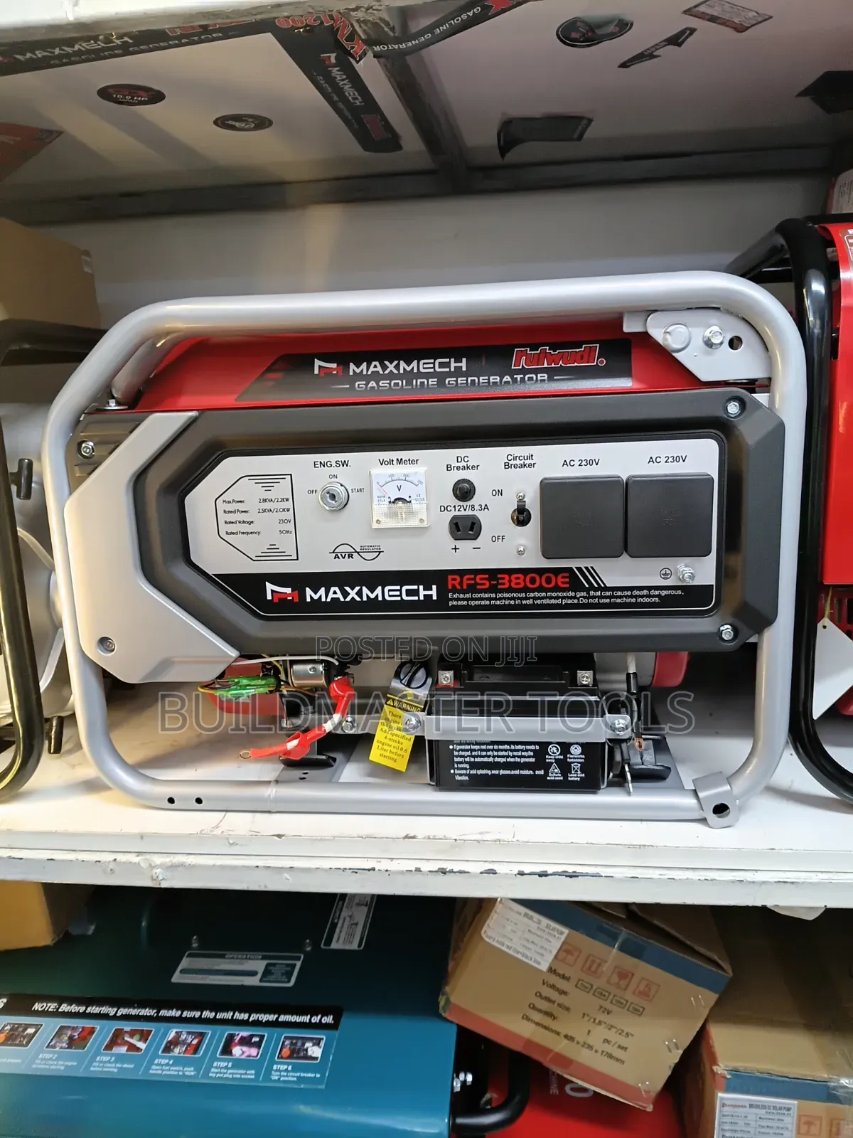 Maxmech RFS-3800e Gasoline Generator
