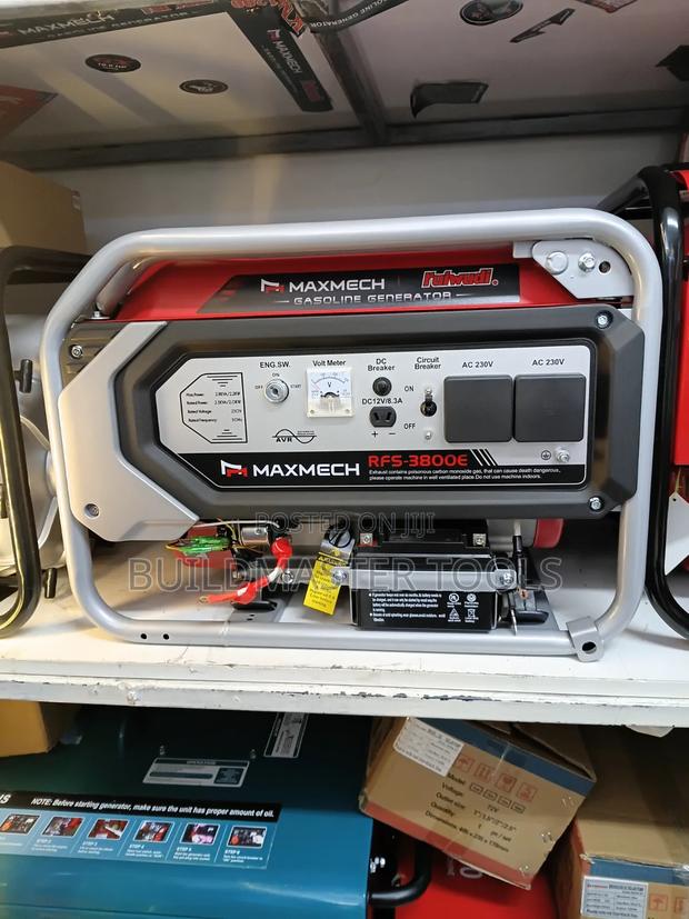 Maxmech RFS-3800e Gasoline Generator - thumbnail 2