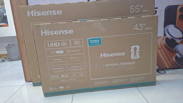 Hisense 43 Inch Uhd Smart Tv: 43a6q (2025)