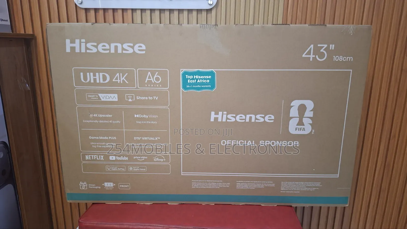 Hisense 43 Inch Uhd Smart Tv: 43a6q (2025)