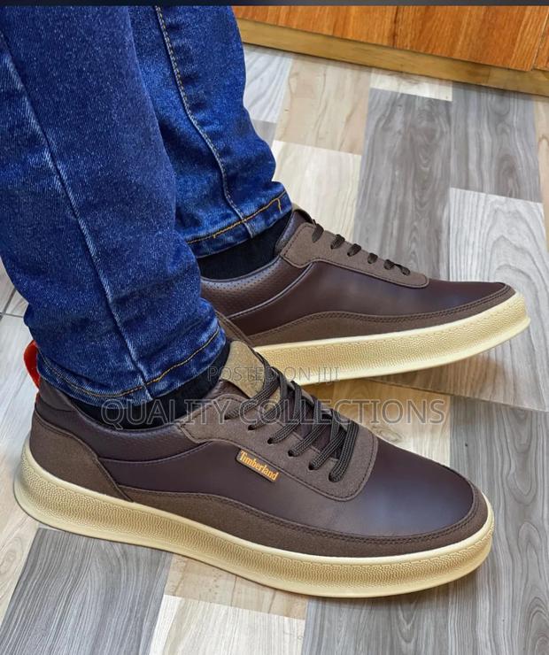 Timberland Casual Leather, Rubber Sole - thumbnail 5