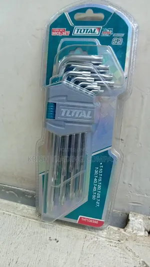 Total 9pcs Torx Key Set