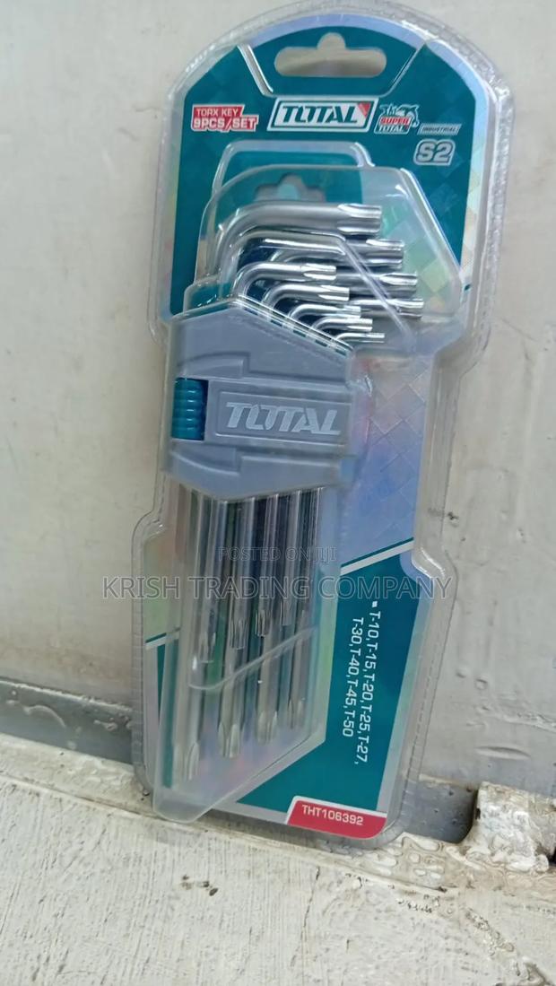 Total 9pcs Torx Key Set