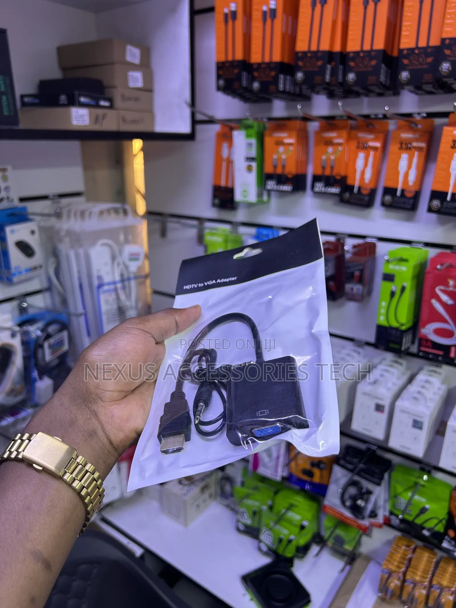 HDTV to Vga Adapter Converter With Audio Support