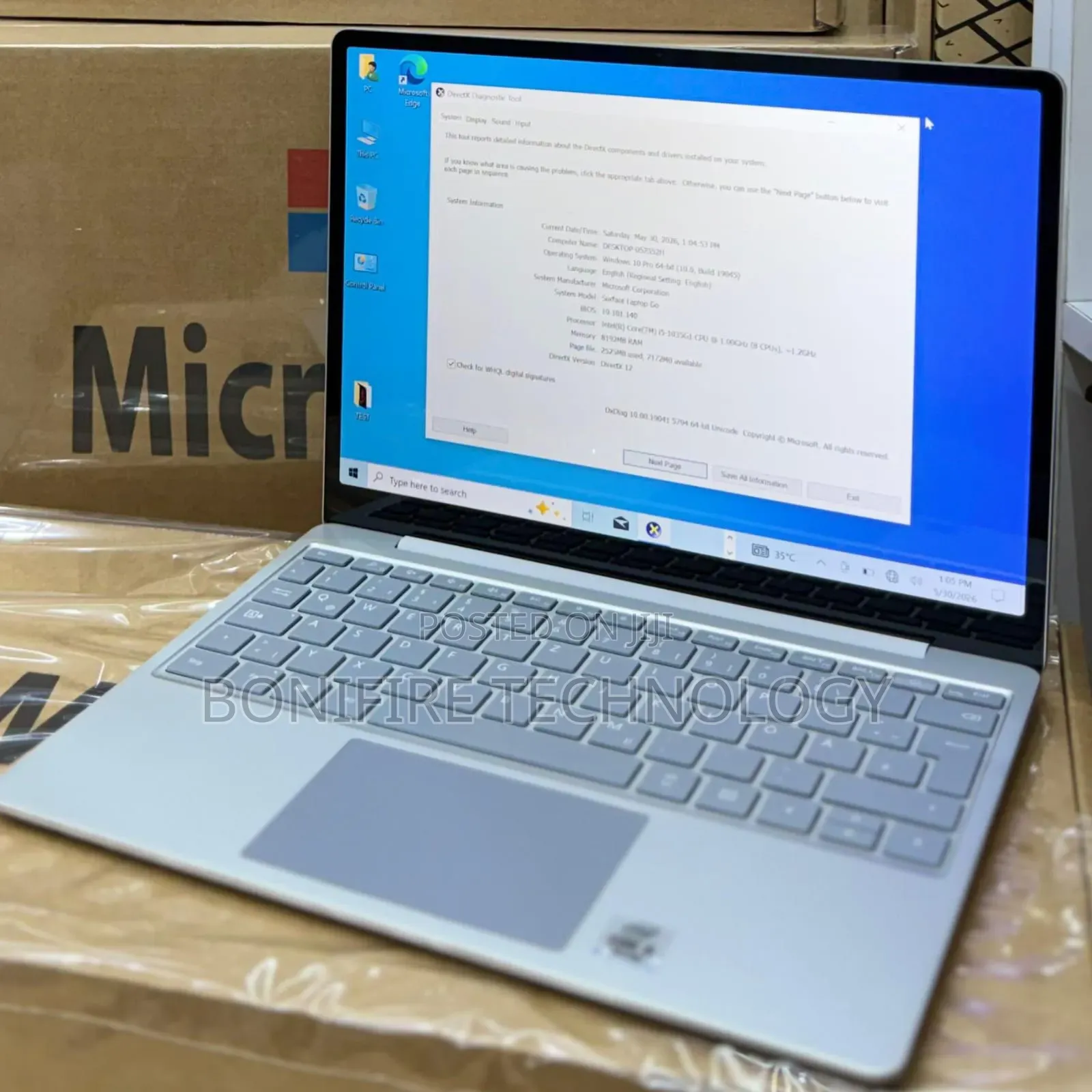 Laptop Microsoft Surface Laptop 8GB Intel Core i5 SSD 256GB