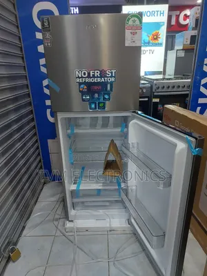 Mika Fridge, 197l, 2 Door Top Mount Freezer, No Frost (Mrnf197xlb)