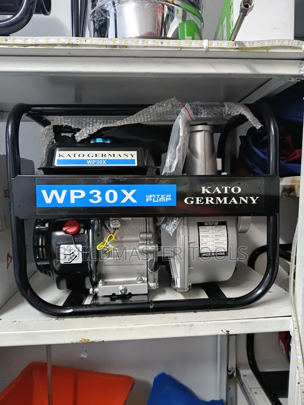 Kato Germany Wp30x Gasoline-Powered Water Pump,