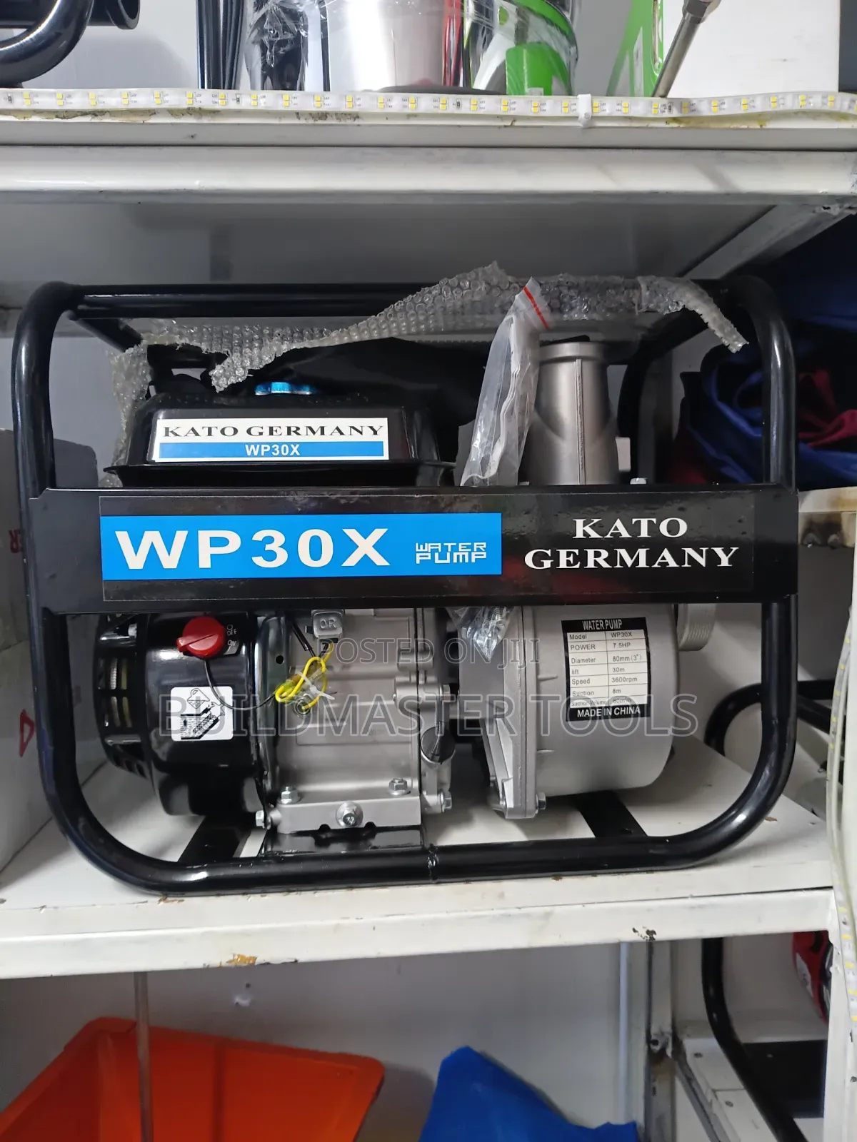 Kato Germany Wp30x Gasoline-Powered Water Pump,