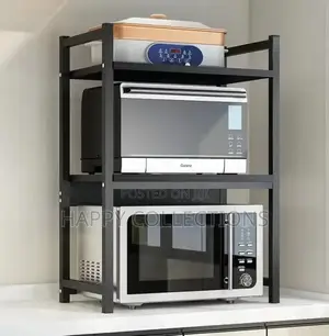 *Expandable Metallic High Quality Modern Microwave Stand*