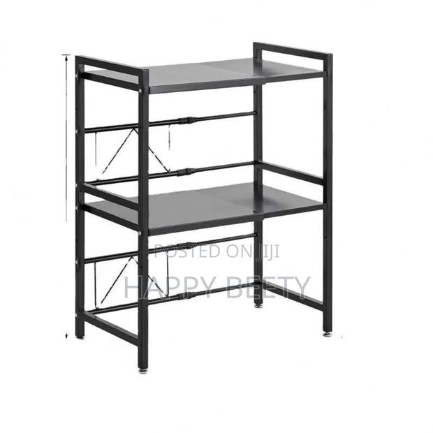 *Expandable Metallic High Quality Modern Microwave Stand* - thumbnail 3