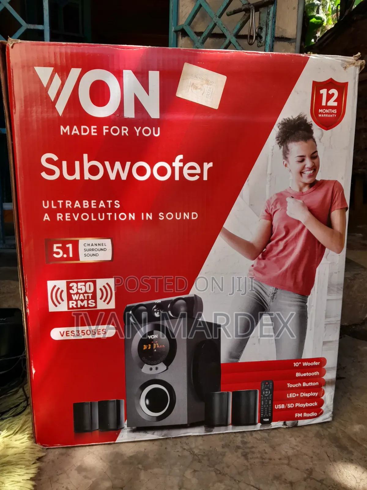 Von 5.1 Subwoofer