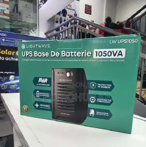 Lightwave 1050va Ups Battery Backup With Avr Protection