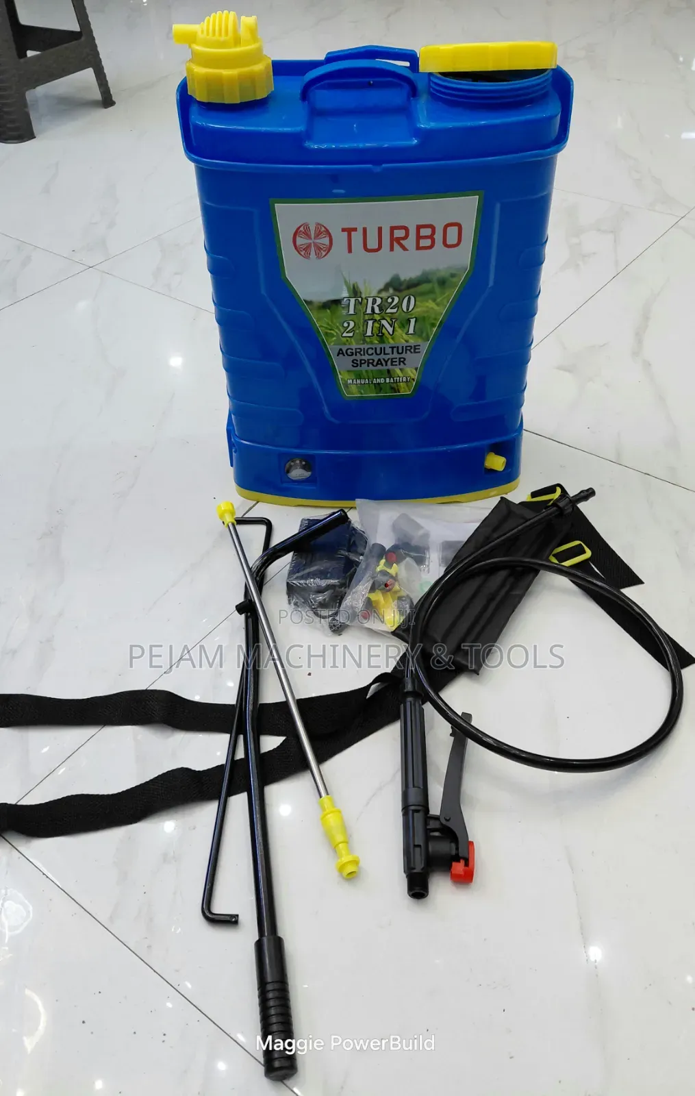 Turbo 20l 2 in 1 Rechargable Cordless Sprayer