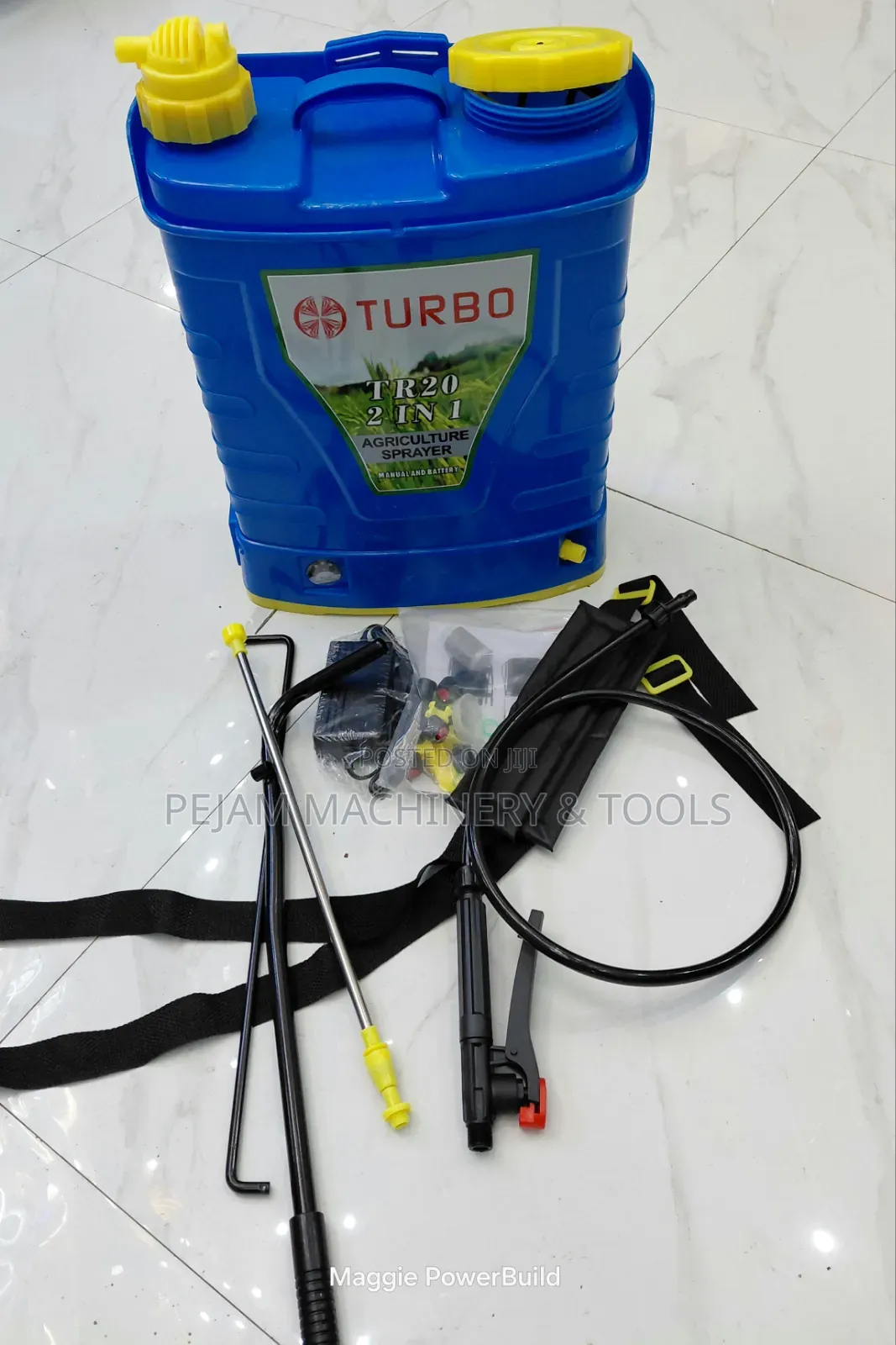 Turbo 20l 2 in 1 Rechargable Cordless Sprayer