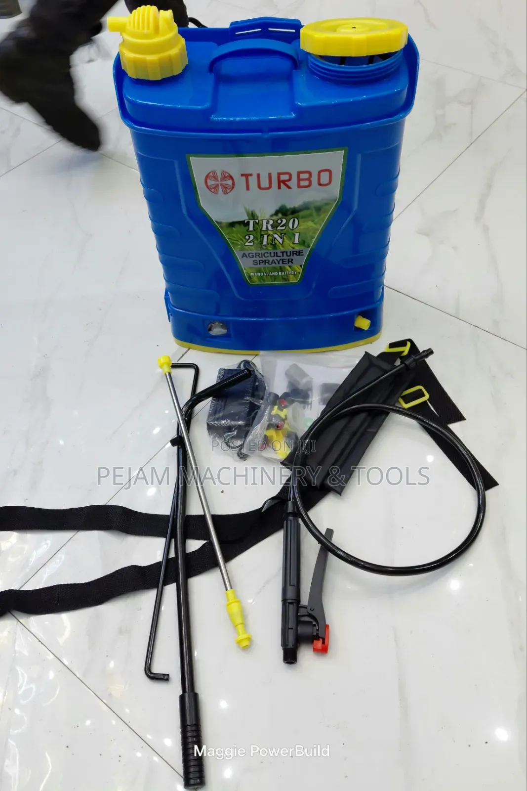 Turbo 20l 2 in 1 Rechargable Cordless Sprayer